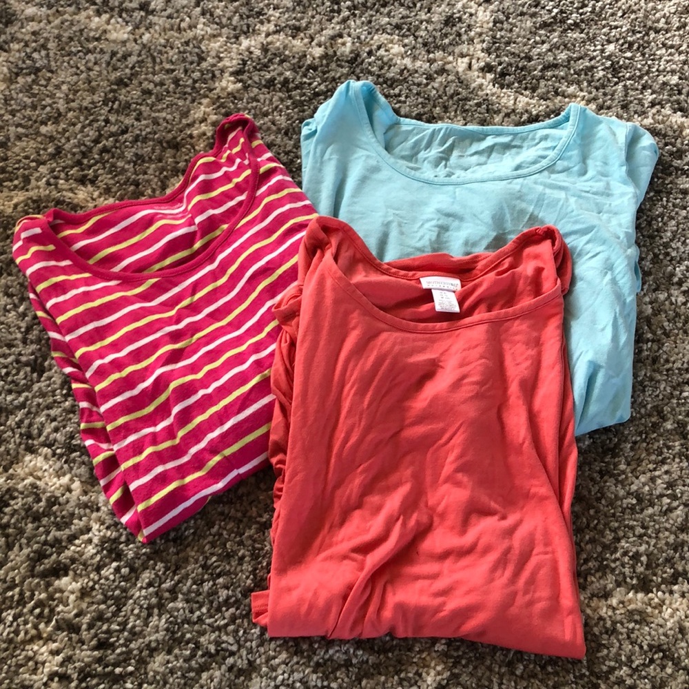 Three Quarter Sleeve Maternity Tee Bundle